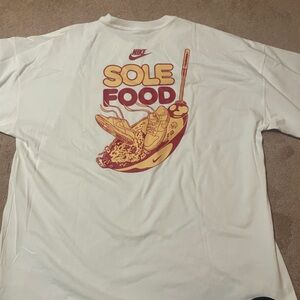 Nike oversized SOLE FOOD graphic short sleeve t shirt
